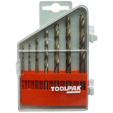 HSS Drill Set Cobalt 7 Piece Toolpak 